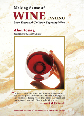 Front cover image for the book Making Sense of Wine Tasting